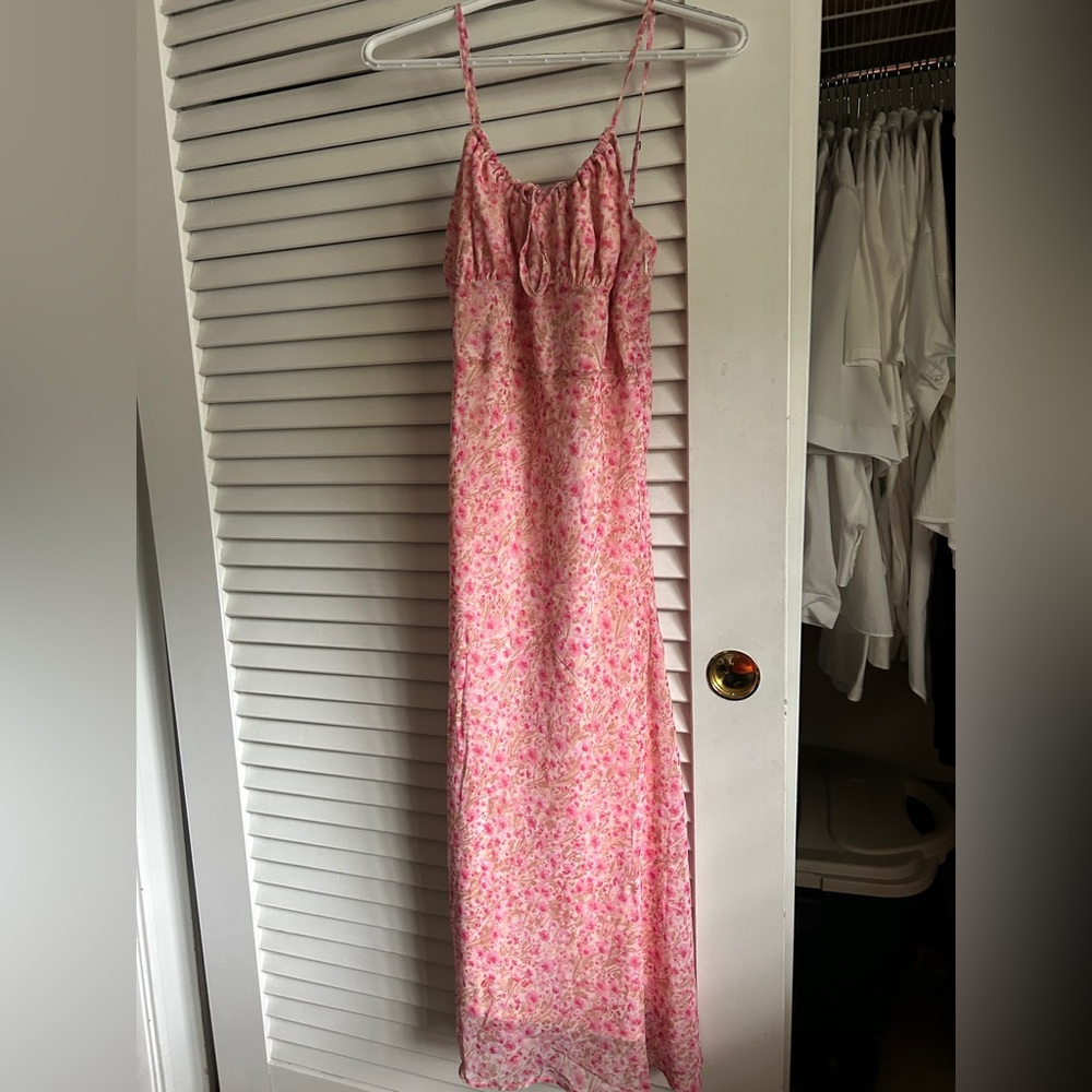New Socialite Bias Cut Midi Sundress-Size Medium. From Nordstrom’s